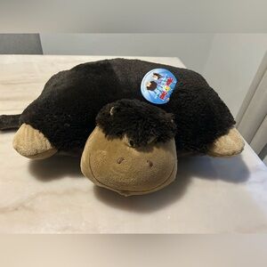 NWT Original Pillow Pets 2010 Gentle Gorilla Plush 18” Large Brown